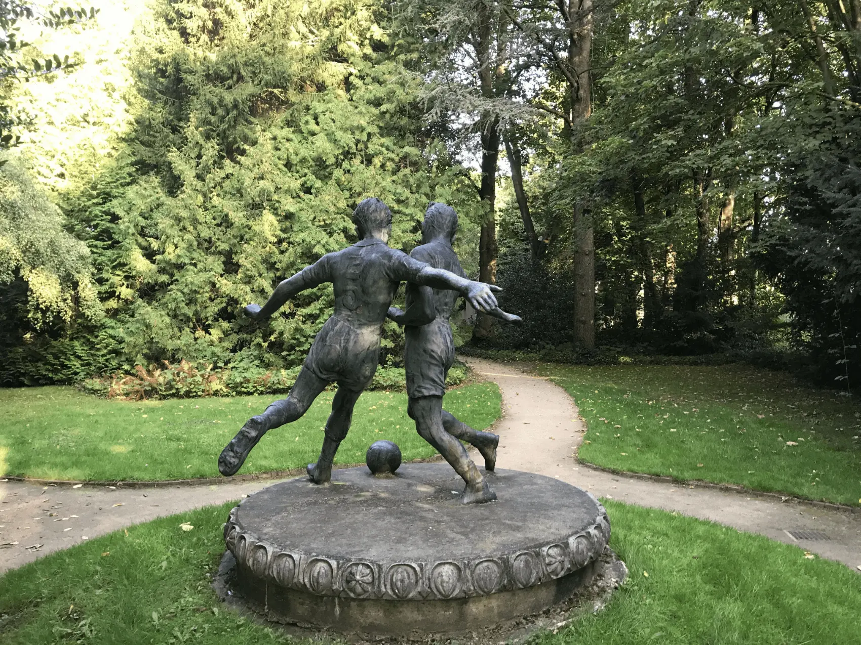 Projekt Thieles Garten Bremerhaven Fußballer 