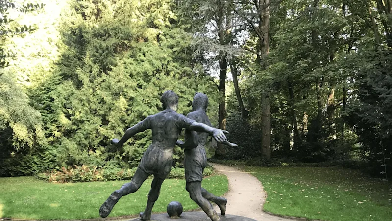 Projekt Thieles Garten Bremerhaven Fußballer