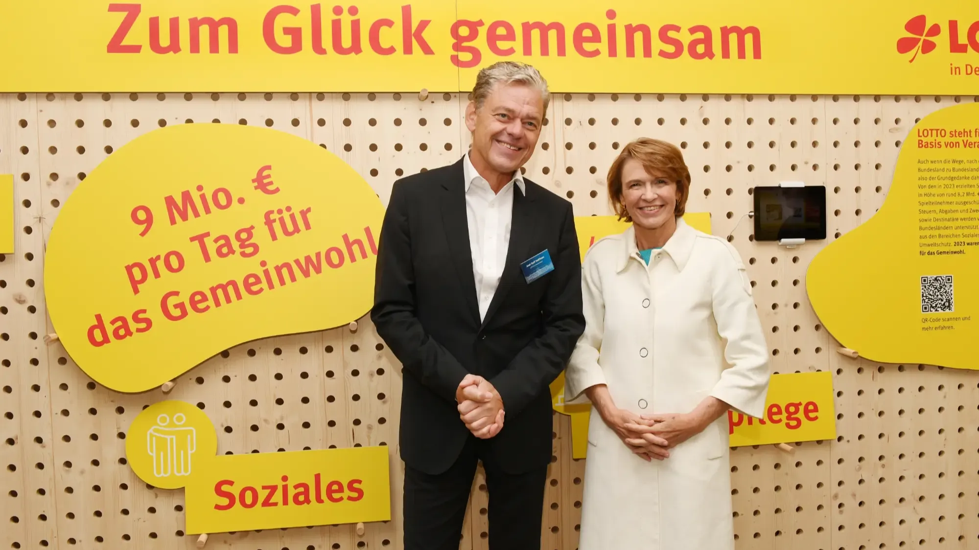 Bürgerfest 2024: Axel Holthaus und Elke Büdenbender