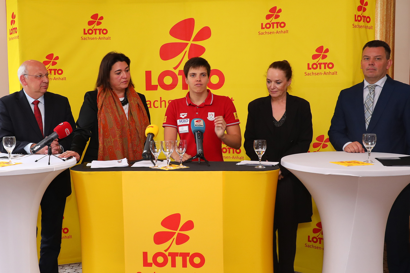 Pressegespräch in Magdebburg 