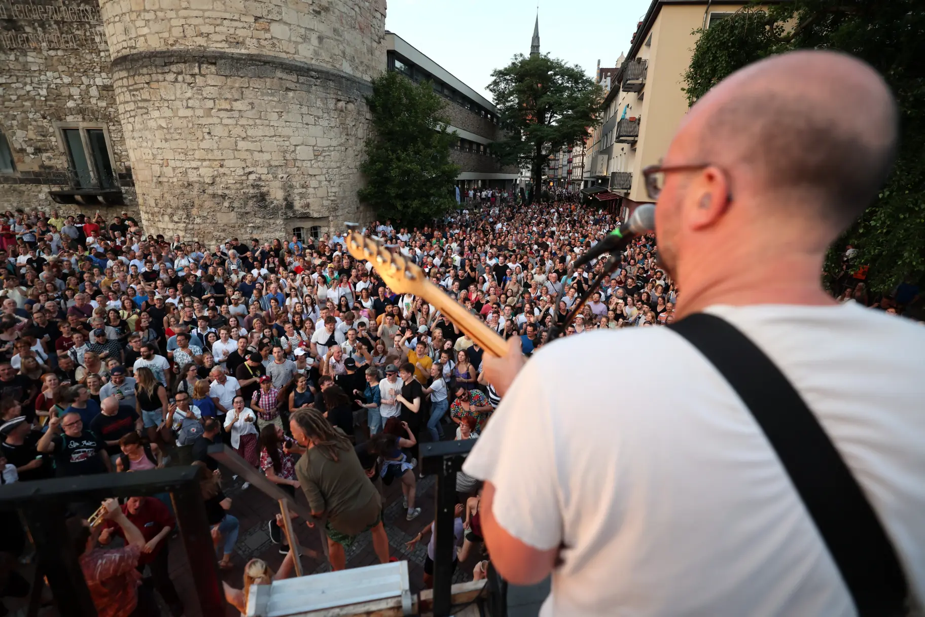 Fete de la Musique Hannover Eindruck von der Bühne