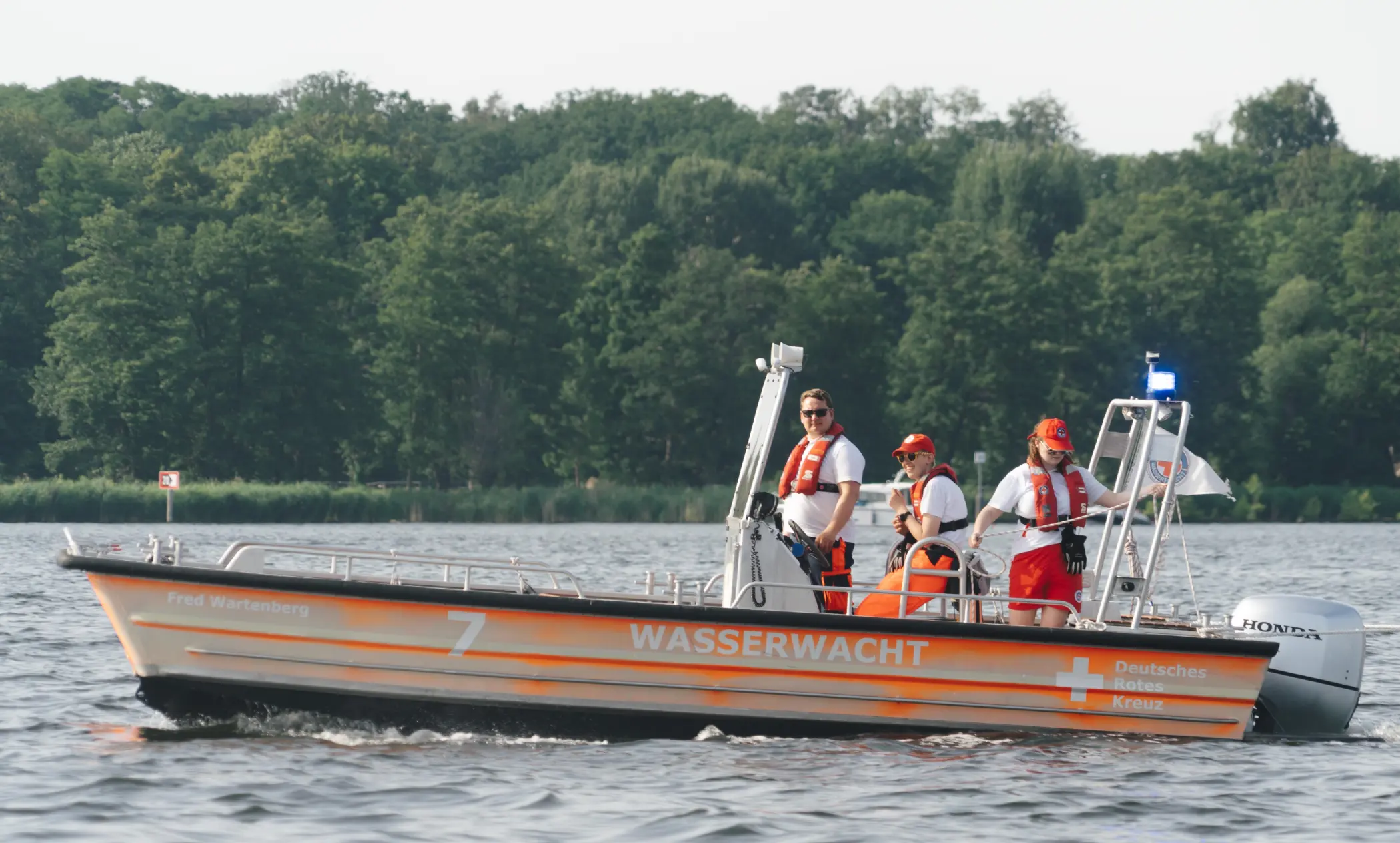 Projekt Wasserrettungsboot Berliner Wannsee