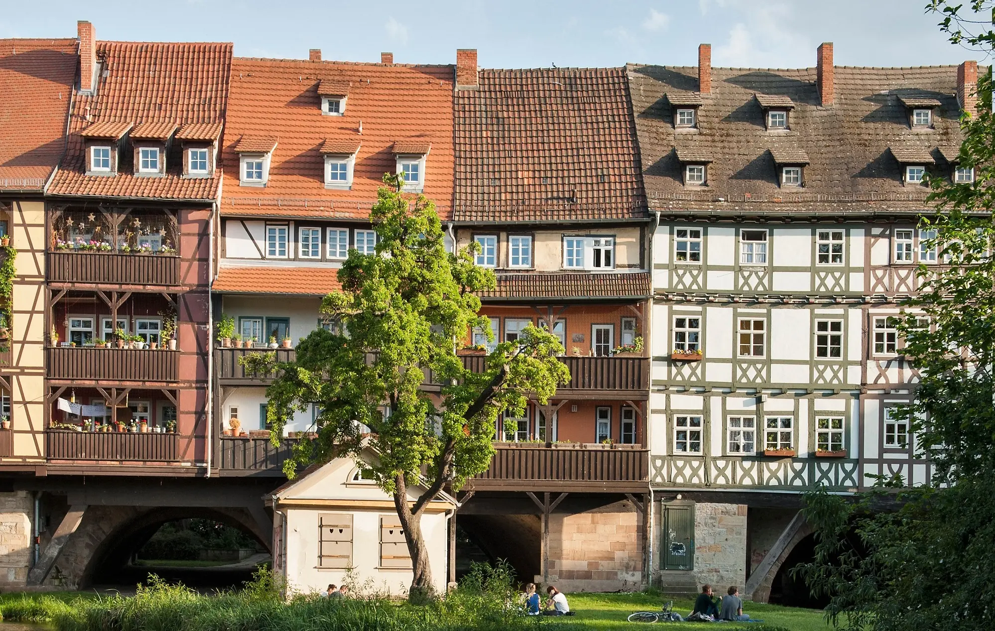 Projekt Sanierung Krämerbrücke Erfurt Thüringen