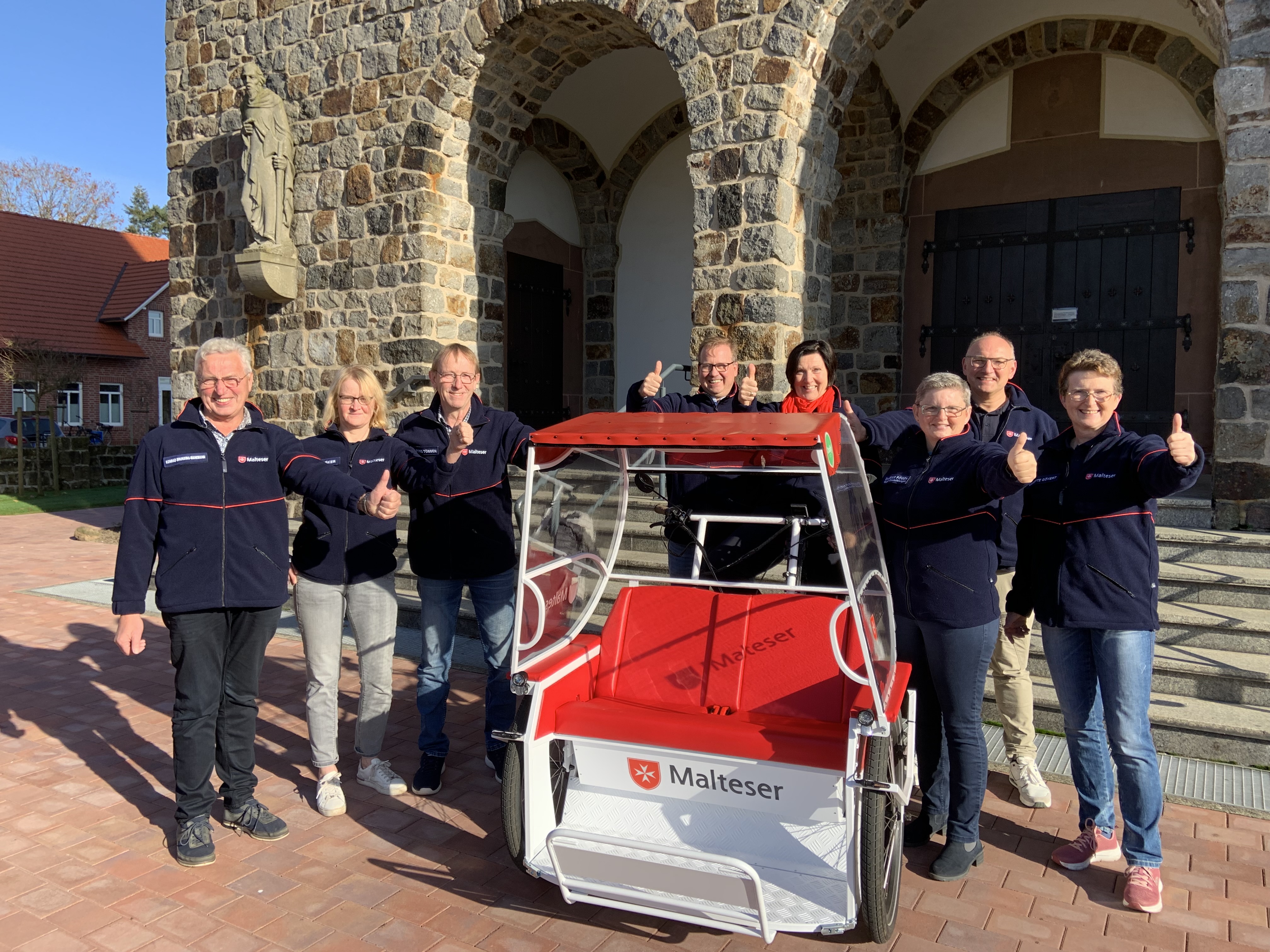 Rikscha Malteser Hilfsdienst Niedersachsen