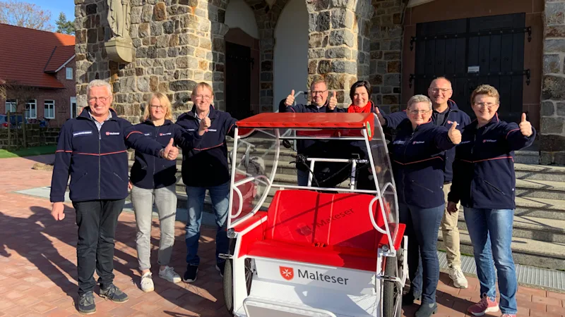 Rikscha Malteser Hilfsdienst Niedersachsen