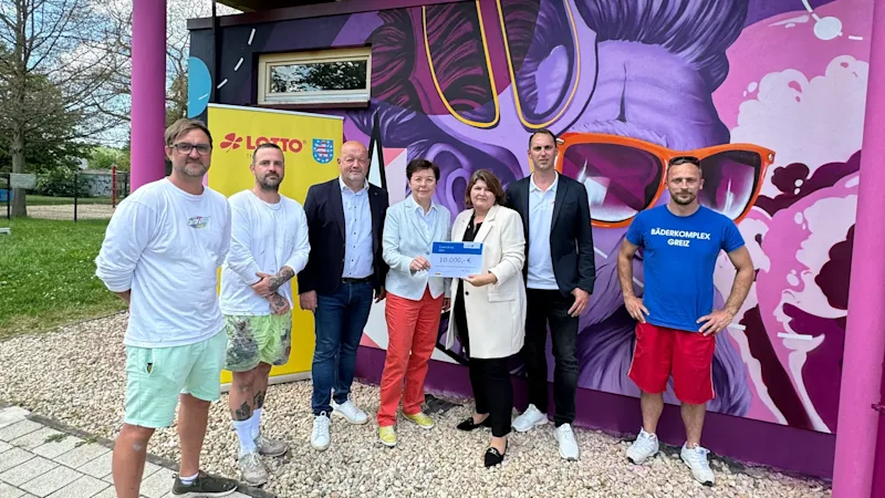 Projekt Grafitti im Schwimmbad Greiz