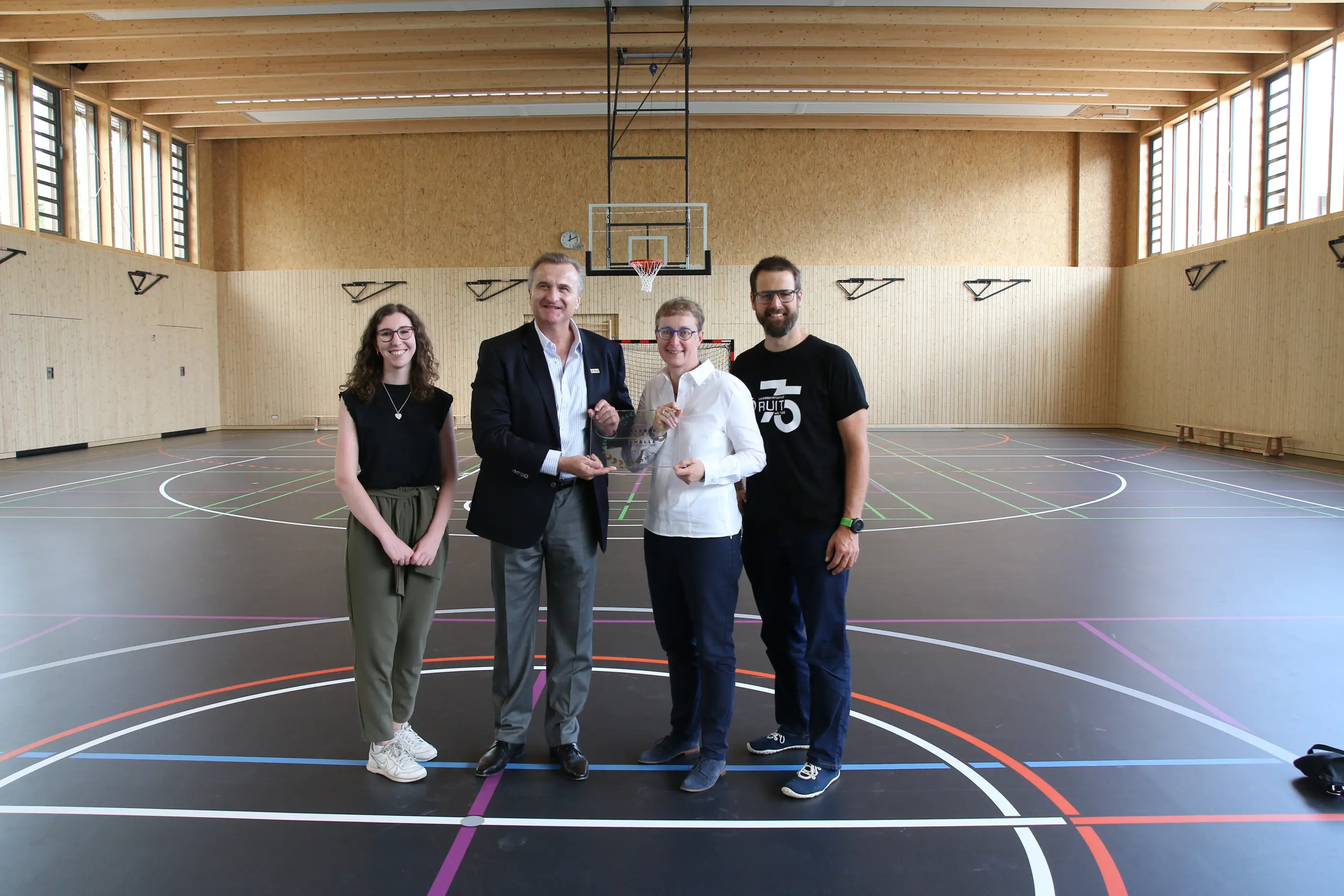 Projekt Landessportschule Ruit Baden-Württemberg Plakette