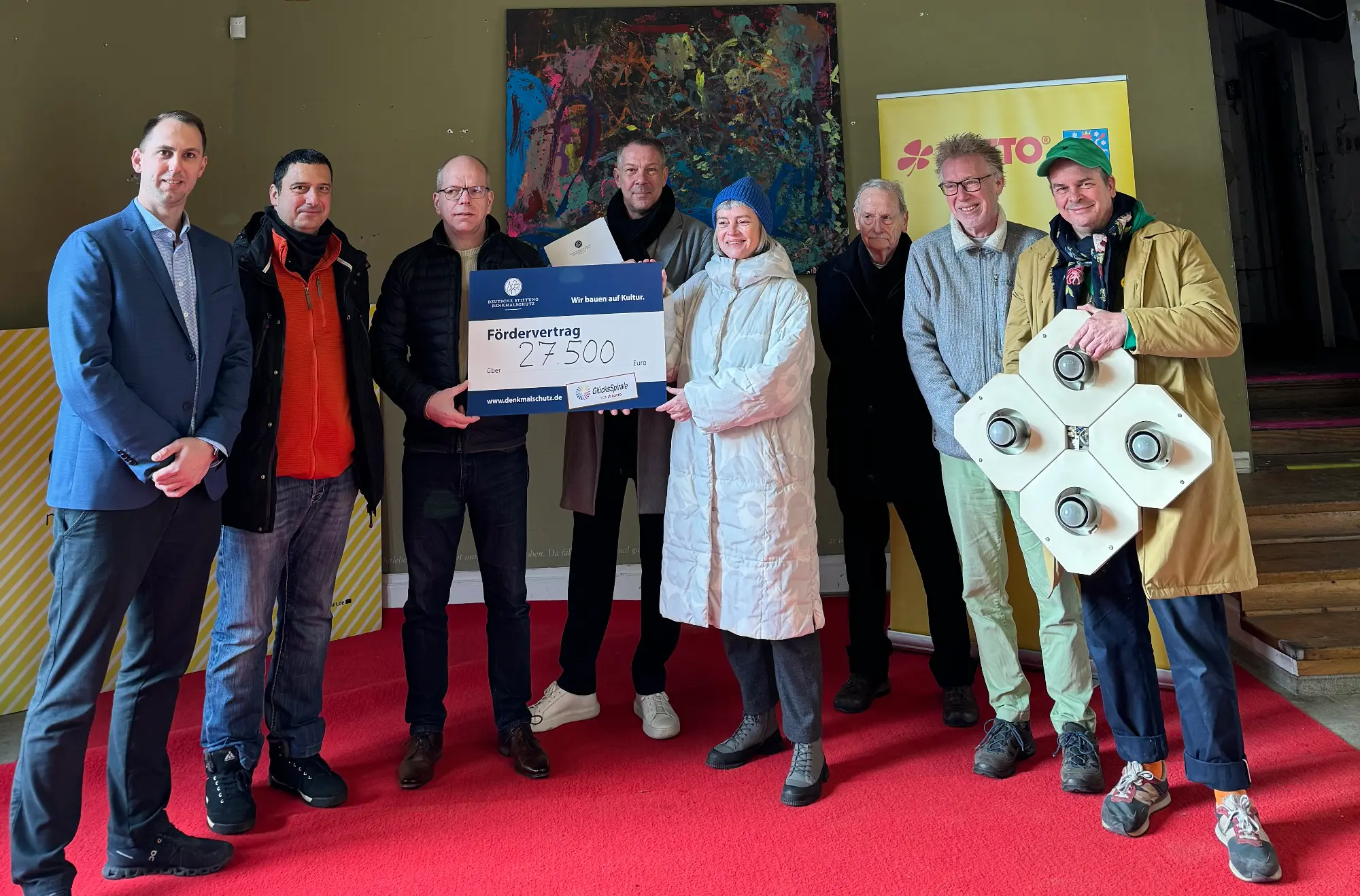 Restaurierung Metallleuchter KulturQuartier Erfurt