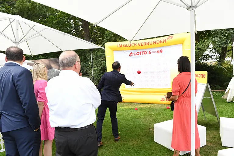 Bürgerfest 2024: Wurfaktionswand