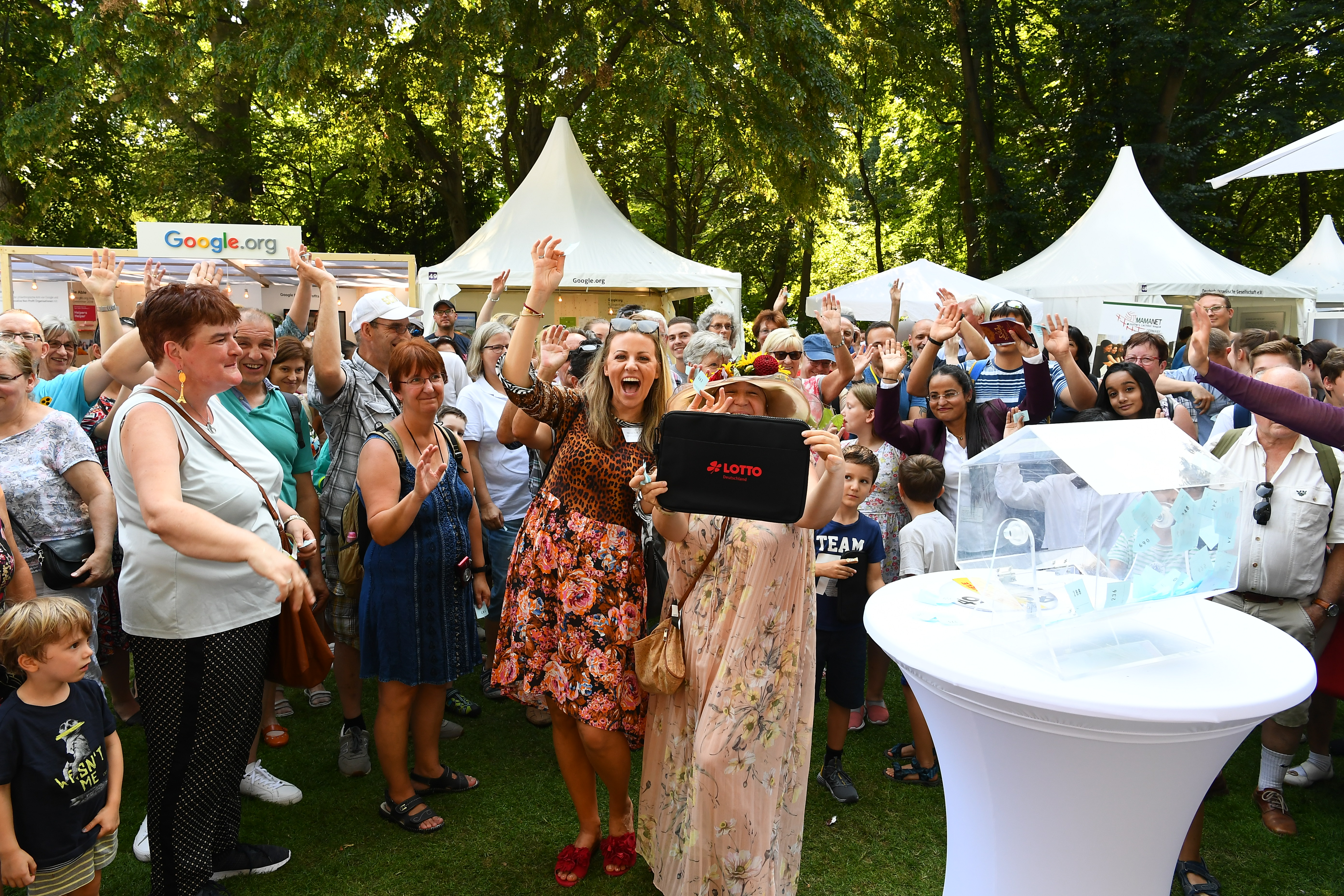 Bürgerfest des Bundespräsidenten 2019 - Verlosungen.