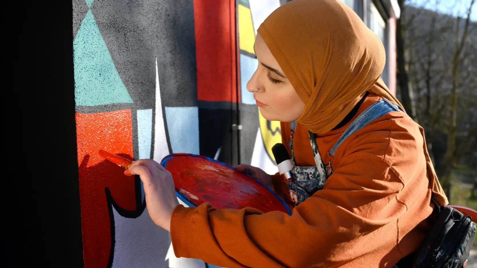 Sektor Heimat Saarbrücken Grafitti