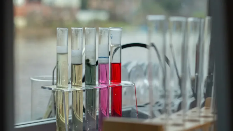 PrimaKlimaCamp Halle Reagenzgläser