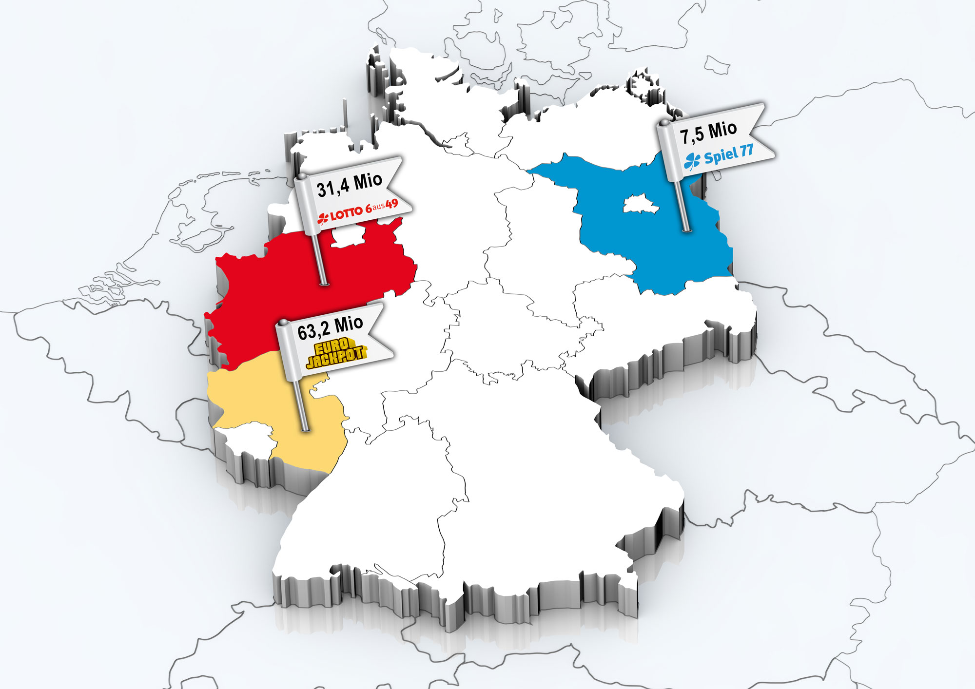 Halbjahresbilanz Landkarte 2019